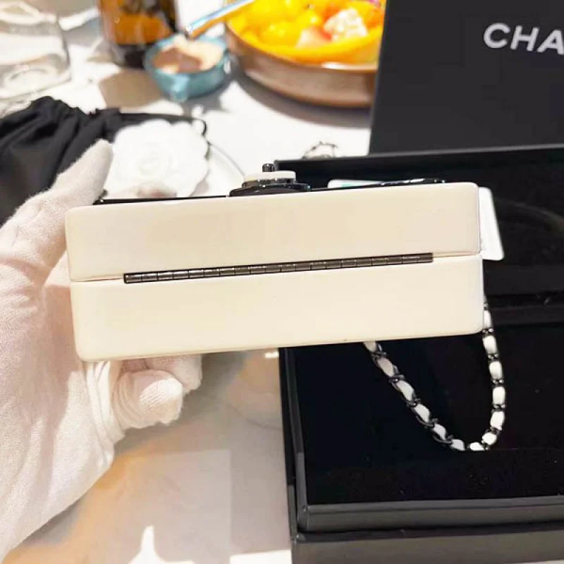 シャネル アイコン コピー ショルダーバッグ イブニング プレシキ バイカラー CC AS2513